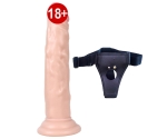 Dildo Series 15 Cm Belden Bağlamalı Anal ve Vajinal Realistik Penis