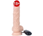 Dildo Series 19 Cm 10 Modlu Titreşimli Realistik Penis