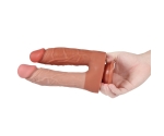 Dildo Series 21 Cm Yumuşak Esnek Realistik Double Penis