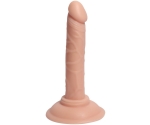Dildo Series Anal ve Vajinal Yumuşak Dokulu 14 Cm Takma Penis