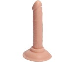Dildo Series Anal ve Vajinal Yumuşak Dokulu 14 Cm Takma Penis