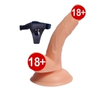 Dildo Series Esnek  13 Cm Realistik Penis Anal Dildo Kemerli Penis