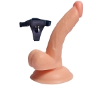 Dildo Series Esnek  13 Cm Realistik Penis Anal Dildo Kemerli Penis