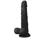 Dildo Series Fairy Dragon 19 Cm Belden Bağlamalı Realistik Siyah Penis