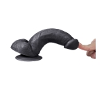 Dildo Series Kassadin 15 Cm Realistik Dokuda Siyah Penis Dildo