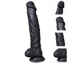 Dildo Series Knight 25 Cm Realistik Dev Zenci Penis
