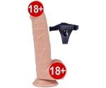 Dildo Series Mars Bendable 19 Cm Belden Bağlamalı Realistik Penis