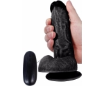 Dildo Series Siyah 15 Cm 10 Modlu Titreşimli Realistik Penis