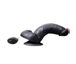 Dildo Series Siyah 15 Cm 10 Modlu Titreşimli Realistik Penis