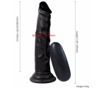 Dildo Series Siyah 19 Cm 10 Modlu Anal ve Vajinal Kullanılabilen Realistik Penis Dildo Series Siyah 19 Cm 10 Modlu Anal ve Vajinal Kullanılabilen Realistik Penis