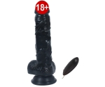 Dildo Series Siyah 19 Cm 10 Modlu Titreşimli Realistik Penis	 Dildo Series Siyah 19 Cm 10 Modlu Titreşimli Realistik Penis