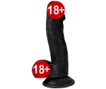 Dildo Series Siyah Cholas 17 Cm Esnek Realisitk Penis