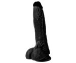 Dildo Series Siyah Dragon 21 Cm Realistik Penis