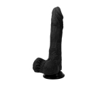 Dildo Series Yuan 21 Cm Belden Bağlamalı Siyah Realistik Penis