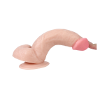 Dildo Series Kasdin 15 Cm Belden Bağlanmalı Realistik Dokuda Penis