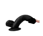 Dildo Series Siyah Cholas 17 Cm Esnek Realisitk Penis