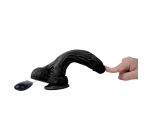 Dildo Series Siyah Dragon 21 Cm 10 Modlu Titreşimli Realistik Penis
