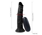 Dildo Series Siyah Naruto 19 Cm Titreşimli Belden Bağlamalı Realistik Penis Dildo Series Siyah Naruto 19 Cm Titreşimli Belden Bağlamalı Realistik Penis