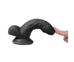 Dildo Series Siyah Vincy 13 Cm  Kullanılabilen Realistik Penis