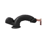 Dildo Series Siyah Wolf King 22 Cm Esnek  Realistik Penis Dildo