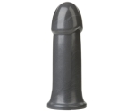 Doc Johnson B-7 Torpedo 18 Cm Yumuşak Siyah Realistik Dildo