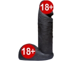 Doc Johson Code Black 6 İnch Ur3 Özel Dokulu Realistik Siyah Penis Dildo