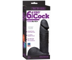 Doc Johson Code Black 6 İnch Ur3 Özel Dokulu Realistik Siyah Penis Dildo