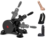 Doc Johson Fucking Machine + Doc Johson 3 Farklı Realistik Penis Dildo