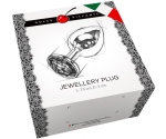 Dolce Piccante Lüks Silikon Mavi Plug Taşlı Model