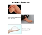 Dong 19 Cm Kıkırdaklı Liquid Silikon Ultra Yumuşak Kemerli Penis