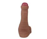 Double Layer 21 cm Özel Üretim Çift Katmanlı Realistik Penis Kılıfı 