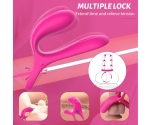 Double S Çiftlere Özel Multifonksiyonel Kumandalı Çift Titreşimli Penis Halkası