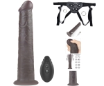 Dual Layer Platinyum 25 Cm Silikon Kumandalı Şarjlı Dönebilen Titreşimli Kemerli Penis Dual Layer Platinyum 25 Cm Silikon Kumandalı Şarjlı Dönebilen Titreşimli Kemerli Penis