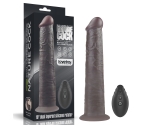 Dual Layer Platinyum 25 Cm Silikon Kumandalı Şarjlı Dönebilen Titreşimli Penis