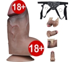 Dual Layer Platinyum Silikon 18 Cm Ultra Gerçekci Realistik Kemerli Penis Dual Layer Platinyum Silikon 18 Cm Ultra Gerçekci Realistik Kemerli Penis