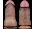 Dual Layer Platinyum Silikon 18 Cm Ultra Gerçekci Realistik Kemerli Penis Dual Layer Platinyum Silikon 18 Cm Ultra Gerçekci Realistik Kemerli Penis