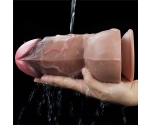 Dual Layer Platinyum Silikon 18 Cm Ultra Gerçekci Realistik Penis Dual Layer Platinyum Silikon 18 Cm Ultra Gerçekci Realistik Penis