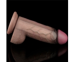Dual Layer Platinyum Silikon 24 Cm XXL Ultra Gerçekci Kalın Realistik Kemerli Penis Dual Layer Platinyum Silikon 24 Cm XXL Ultra Gerçekci Kalın Realistik Kemerli Penis