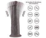 Dual Layer Platinyum Siyah 20 Cm Silikon Kumandalı Şarjlı Dönebilen Titreşimli Kemerli Penis Dual Layer Platinyum Siyah 20 Cm Silikon Kumandalı Şarjlı Dönebilen Titreşimli Kemerli Penis