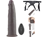 Dual Layer Platinyum Siyah 23 Cm Silikon Kumandalı Şarjlı Dönebilen Titreşimli Kemerli Penis Dual Layer Platinyum Siyah 23 Cm Silikon Kumandalı Şarjlı Dönebilen Titreşimli Kemerli Penis