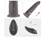 Dual Layer Platinyum Siyah 23 Cm Silikon Kumandalı Şarjlı Dönebilen Titreşimli Kemerli Penis Dual Layer Platinyum Siyah 23 Cm Silikon Kumandalı Şarjlı Dönebilen Titreşimli Kemerli Penis