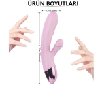 Dunn Titreşimli&Isıtmalı Silikon Şarjlı Lüks Dildo