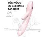 Dunn Titreşimli&Isıtmalı Silikon Şarjlı Lüks Dildo