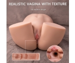 Ethel Otomatik Git Gel Hareketli Telescopic Realistik Kalça Vajina