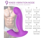 Eve-Rct Oynar Başlı 9 Modlu Titreşimli G-Bölgesi Uyarıcı Kumandalı Vibratör