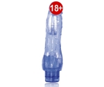 Fantasy Vıbe 7.3 Long 18 cm Mor Şeffaf Jel Dildo