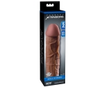 Fantasy X-Tensions Mega 2 Extension Brown Penis Kılıfı Made İn USa