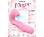 Finger 10 Modlu Titreşimli & 5 Emiş Modlu G-Bölgesi Klitoris Uyarıcı vibratör
