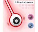 Freezer 9 Modlu Titreşimli Kumandalı Şarjlı Su Geçirmez Kegel Egzersiz Seti