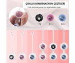 Freezer 9 Modlu Titreşimli Kumandalı Şarjlı Su Geçirmez Kegel Egzersiz Seti
